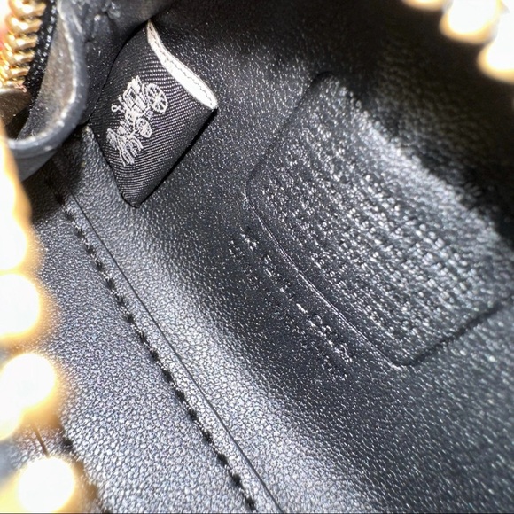 Coach X Jean Michel Basquiat Mini Half Moon Bag Charm - Picture 5 of 5